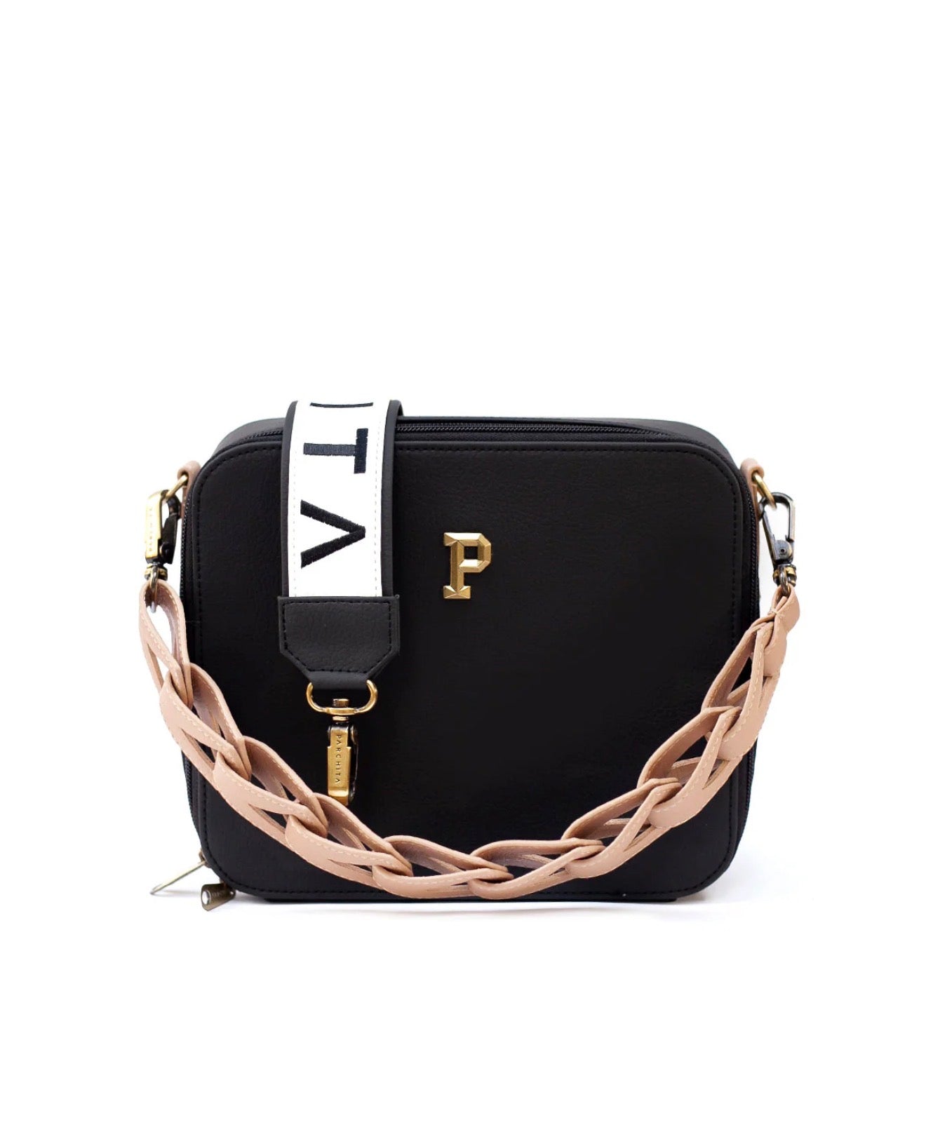 CARTERA FLORA NEGRO